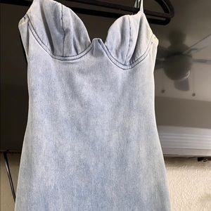 Denim dress